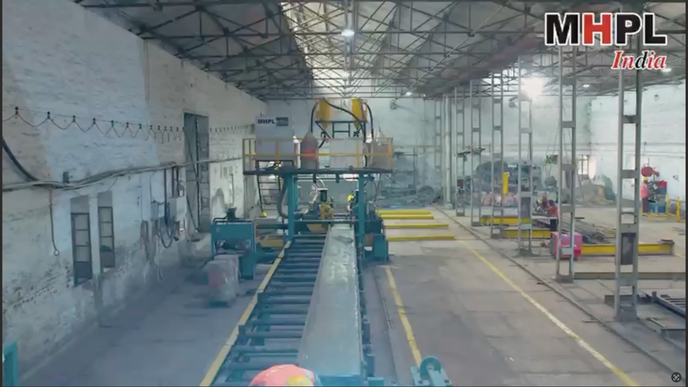 Factory controlled steel fabrication facility